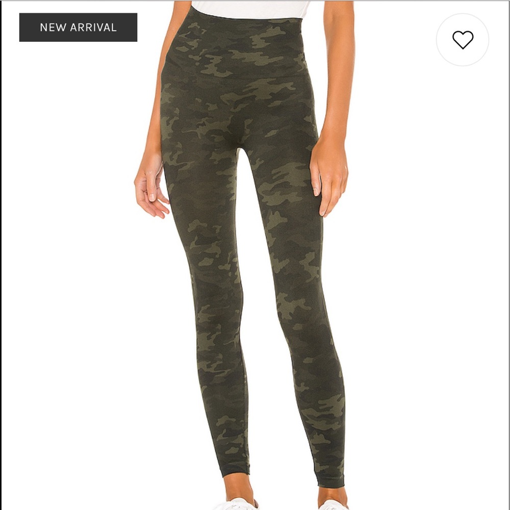 Revolve green camo spanx leggings